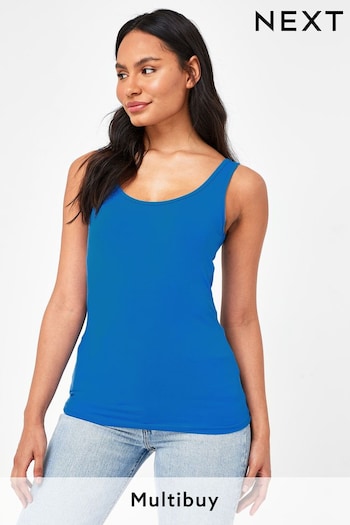 Cobalt Blue Thick Strap Vest (467656) | £7