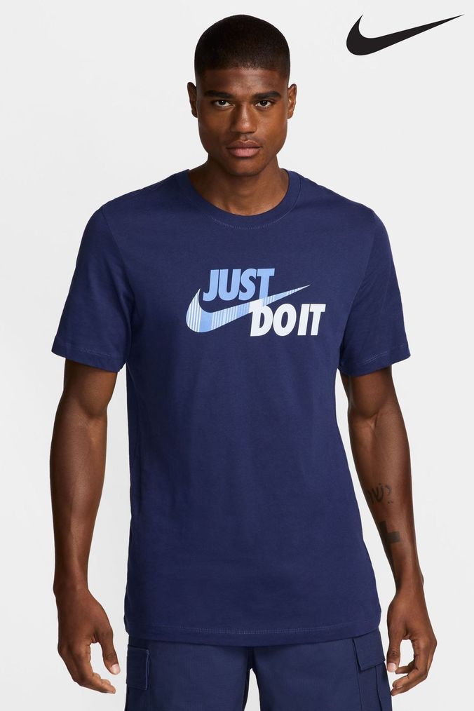 Buy Men s Nike Blue T Shirts Tops Online Next UK