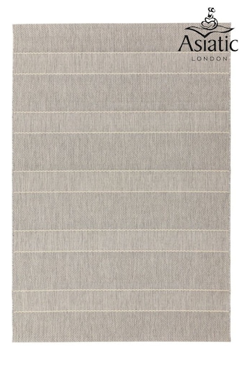 Asiatic Rugs Beige Patio Stripe Outdoor Rug (468355) | £49 - £235