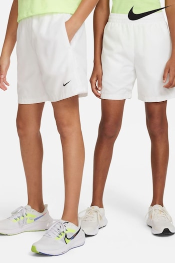 Nike White Dri-FIT Training Shorts (468389) | £18