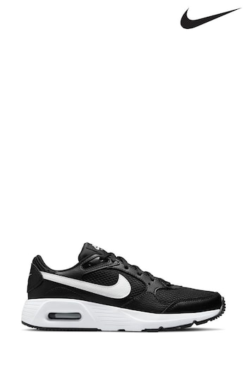 Nike Yoga Black/White Air Max SC Youth Trainers (469186) | £55