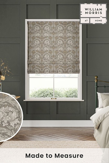 William Morris At Home Grey African Marigold Made to Measure Roman Blinds (469934) | £99