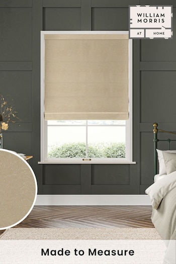 William Morris At Home Natural Willow Woven Made to Measure Roman Blinds (470079) | £106