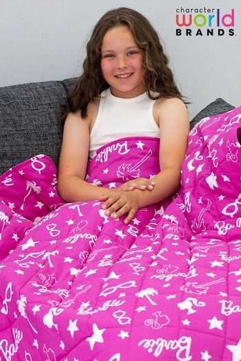 Character World Barbie Stars 3KG Weighted Blanket (470609) | £55
