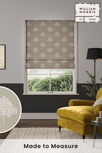William Morris At Home Natural Marigold Tree Embroidery Made to Measure Roman Blinds (471488) | £106