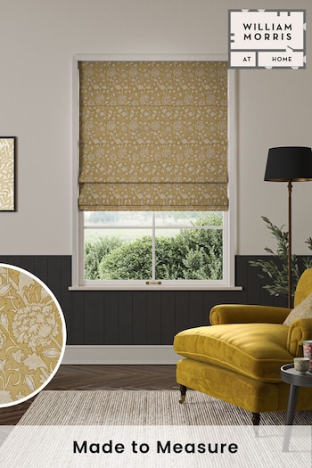 William Morris At Home Yellow Wild Tulip Made to Measure Roman Blinds (471691) | £99