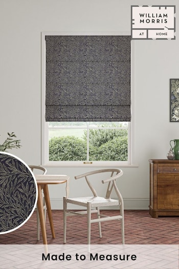 William Morris At Home Blue Willow Woven Made to Measure Roman Blinds (472326) | £106