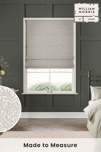 William Morris At Home Grey Willow Made to Measure Roman Blinds (472386) | £99