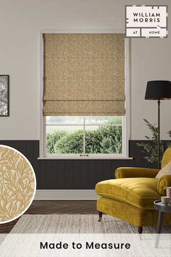 William Morris At Home Yellow Willow Made to Measure Roman Blinds (472439) | £99