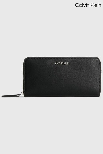Calvin Klein Black Must Zip Around Wallet (473000) | £75