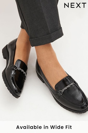 Black Forever Comfort® Hardware Loafers (473011) | £36