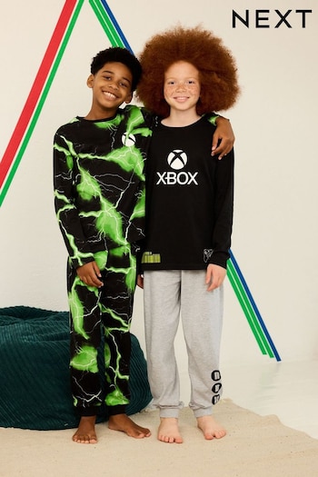 Black/Green Xbox Pyjamas 2 Pack (5-16yrs) (473017) | £30 - £38