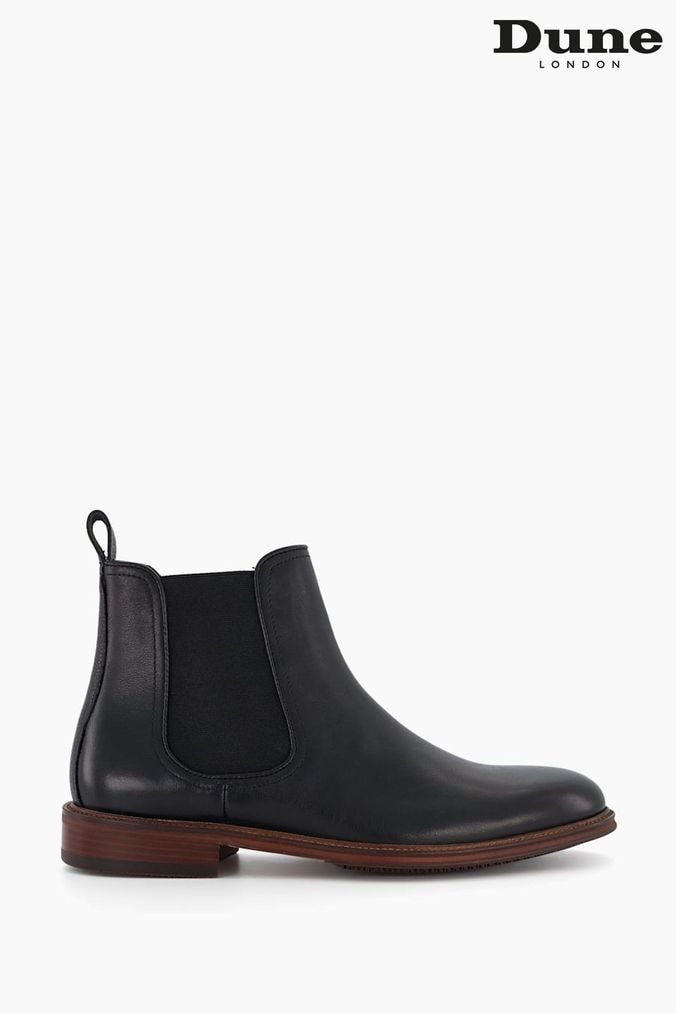 Dune captains hot sale boots black
