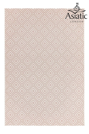 Asiatic Rugs Pink Patio Jewel Rug (473680) | £49 - £235