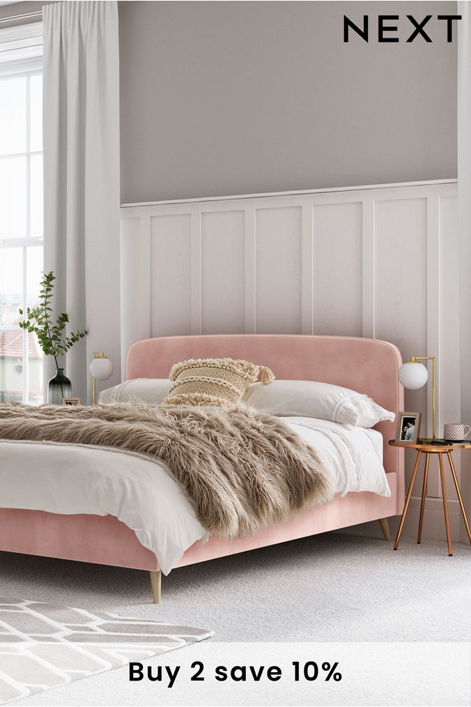 Next top white bed