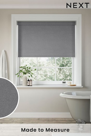 Shadow Grey Augustus Made to Measure Roller Blind (474778) | £66