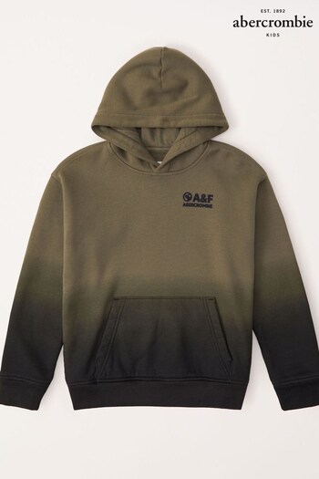 Abercrombie & Fitch Green Imagery Graphic Hoodie (475822) | £40