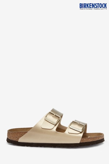 Birkenstock Arizona SFB LENA Metallic Copper Sandals (476094) | £80