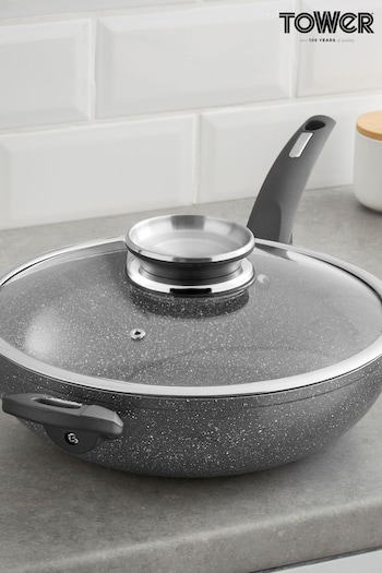 Tower Grey Cerastone Forged Wok (476131) | £35