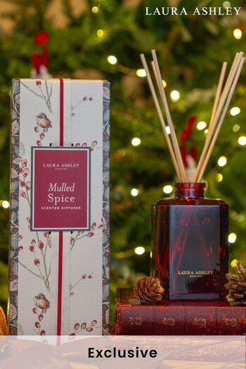 Laura Ashley Red Christmas Mulled Spice 100ml Diffuser (476584) | £16