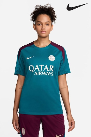 Nike Green PSG Strike Training T-Shirt (476956) | £45