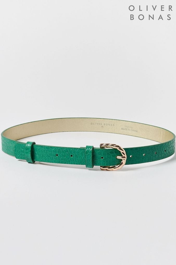 Buy Women s Belts Green Accessories Online Next UK