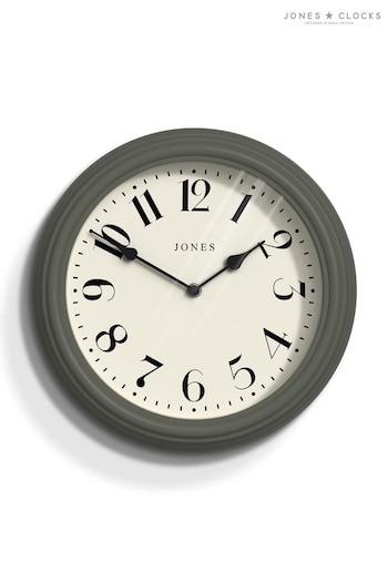Jones Clocks Green Venetian Moss Green Wall Clock (477352) | £33