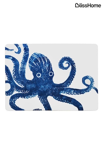 BlissHome Blue Creatures Octopus Bath Mat (478109) | £25