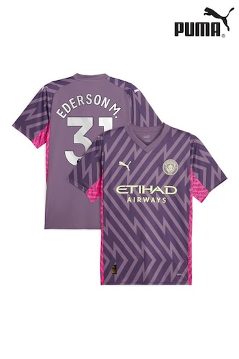 Puma Purple Manchester City Goalkeeper Shirt 2023-24 (478268) | £90