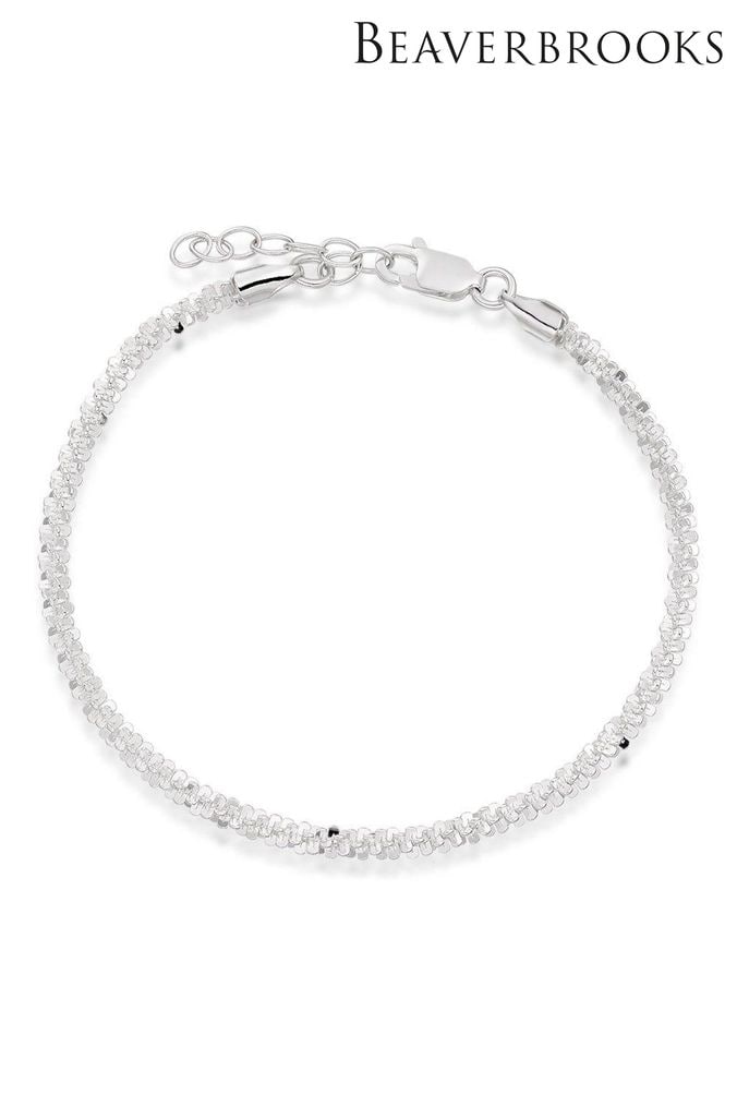 Buy Women s Sterling Silver Bracelets Online Next UK