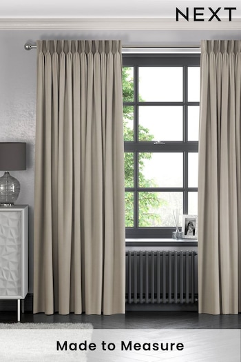 Truffle Natural Imogen Made To Measure Curtains (479254) | £109