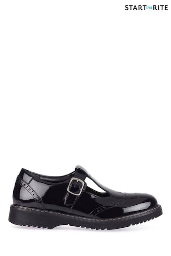 Start-Rite Imagine T-Bar Black School Shoes Standard Width Fitting (479974) | £60