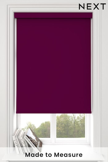 Plum Purple Haig Made To Measure Blackout Roller Blind (480219) | £55