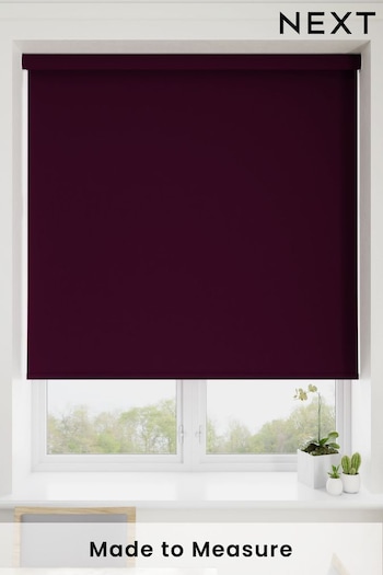 Mulberry Purple Haig Made To Measure Blackout Roller Blind (480230) | £55