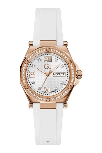 GC Ladies Legacy Lady White Watch (480583) | £350