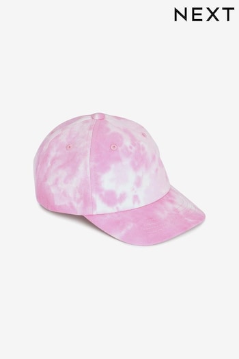 Pink Tie Dye Printed Baseball Cap (3-16yrs) (480606) | £8 - £11