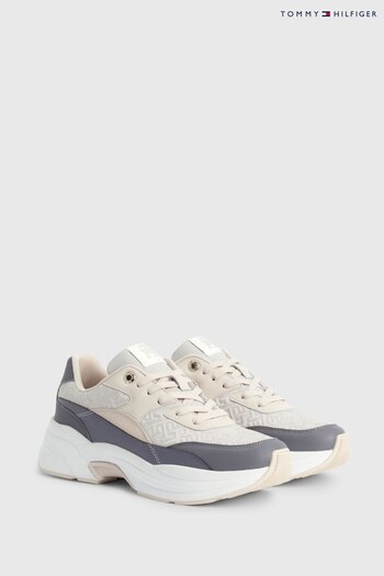 Tommy Hilfiger Grey Chunky Sole Sneakers (481462) | £130
