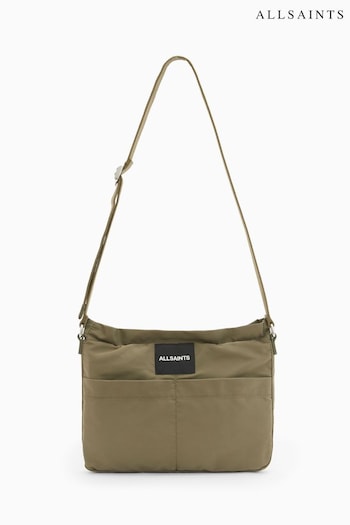 AllSaints Green Ader Cross-Body Bag (481554) | £99