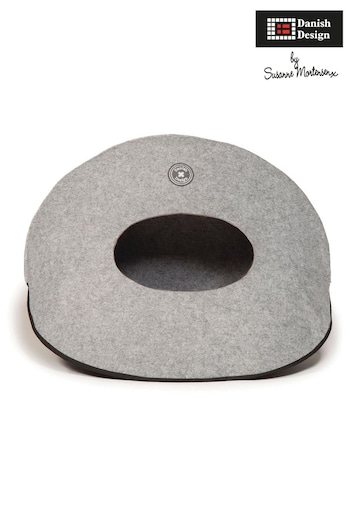 Danish Designs Grey Cat Pebble Bed (482090) | £38