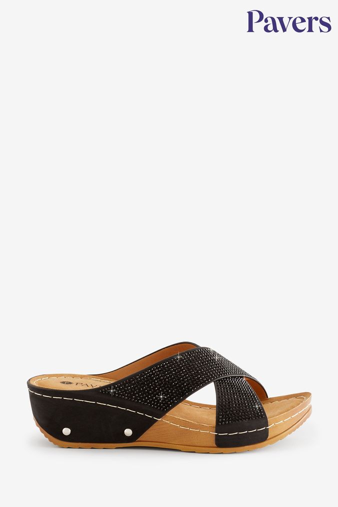 Buy Women s Sandals Pavers Mules Footwear Online Next UK