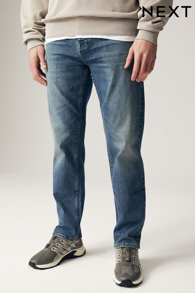 Next mens straight leg jeans discount