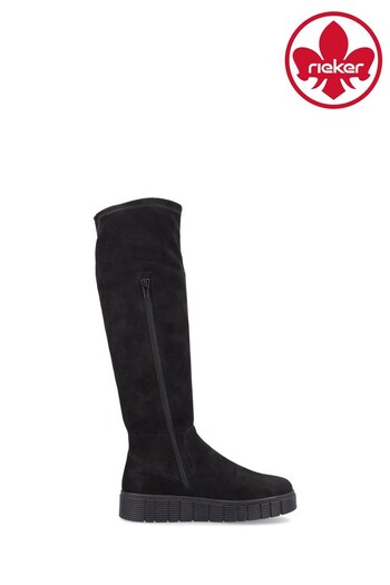 Rieker Womens Evolution Zipper Black Boots (482691) | £77