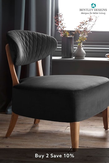 Bentley Designs Grey Margot Casual Chair (482754) | £200