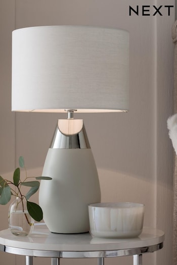 Grey Kit Touch Table Lamp (483150) | £50