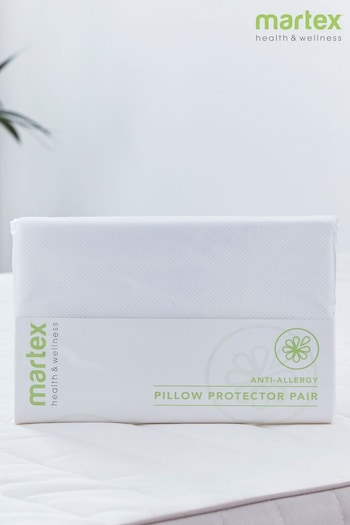 Martex Set of 2 Anti Allergy Pillow Protectors (483621) | £6
