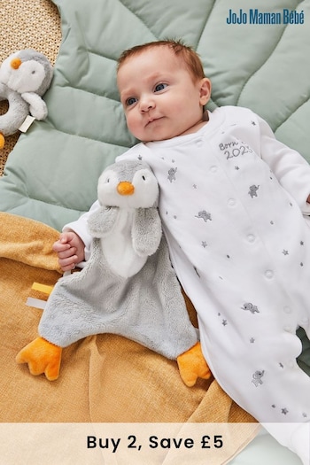 JoJo Maman Bébé Penguin Comforter (483766) | £14