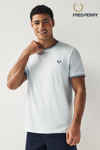 Fred Perry Twin Tipped Logo T-Shirt (483864) | £50