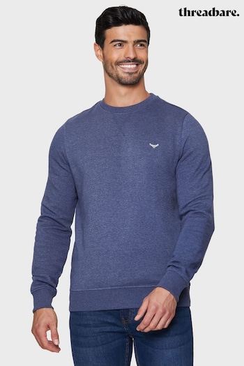 Threadbare Mid Blue Crew Neck Sweatshirt (484893) | £20