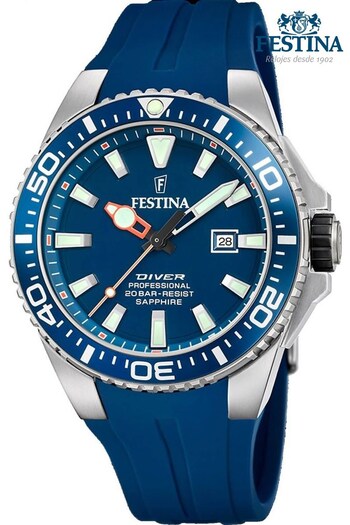Festina Gents Blue Diver Watch (485337) | £139