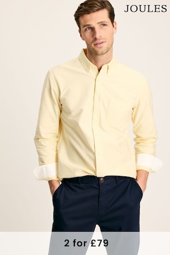 Joules Oxford Yellow Oxford Shirt (485708) | £42.95